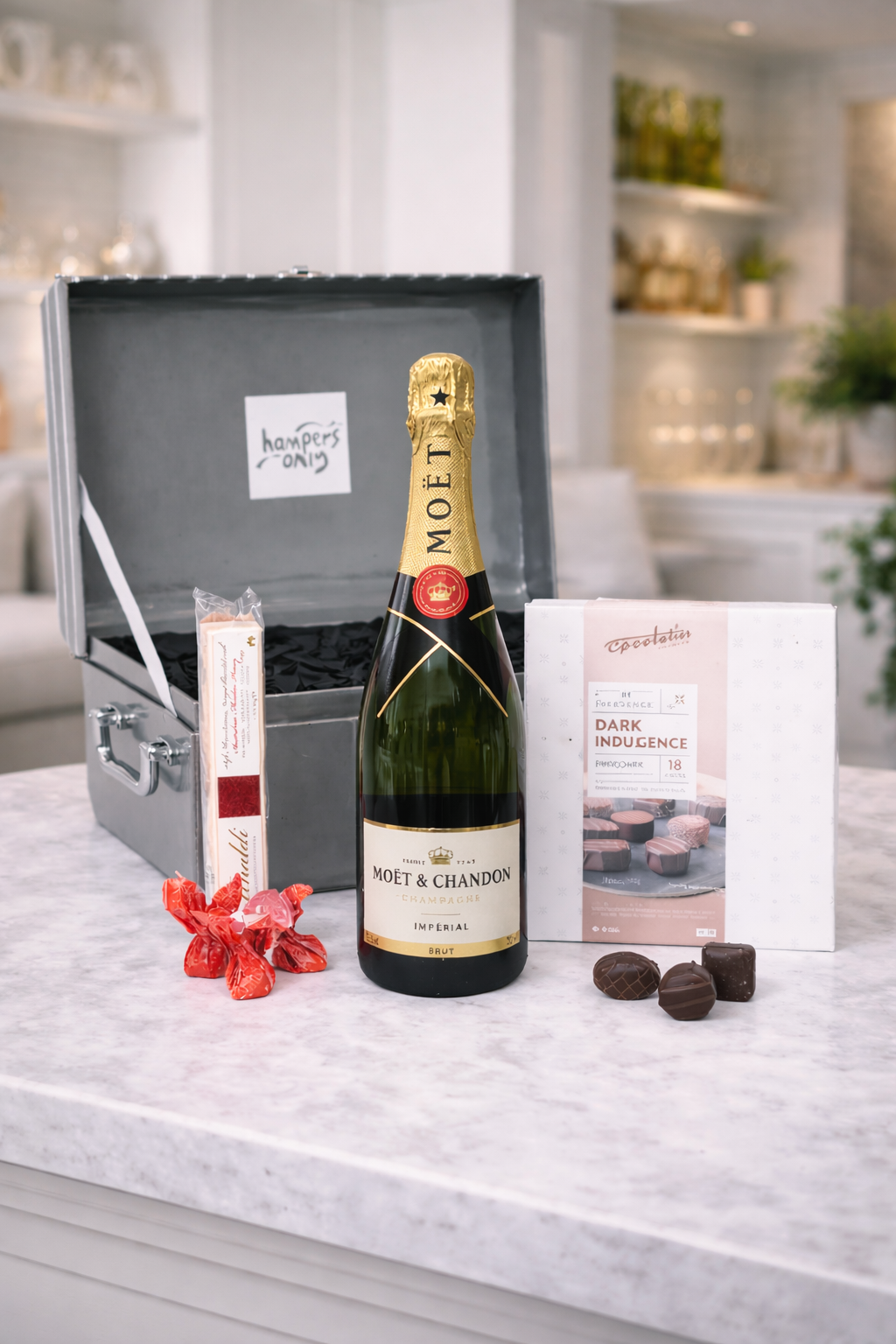 Moet with Treats