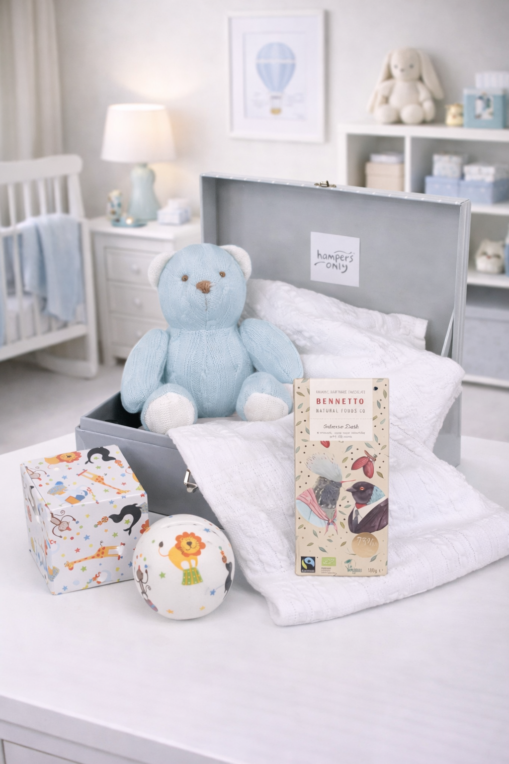 Blueberry Cuddles Baby Boy Gift Hamper