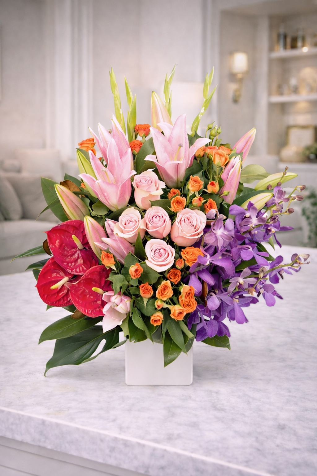 Rainbow Gala Arrangement